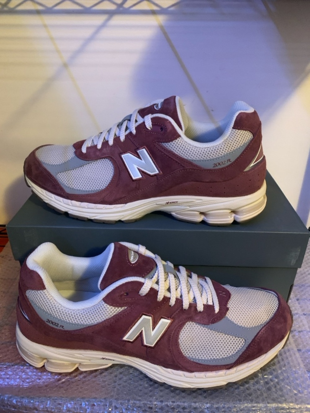 New Balance 2002R Burgundy U2002RS - Men’s Size 14